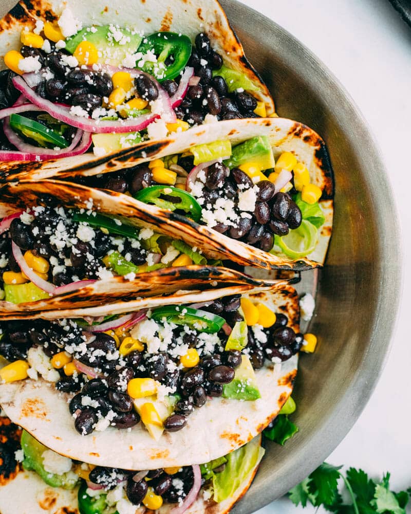 Easy Black Bean Tacos