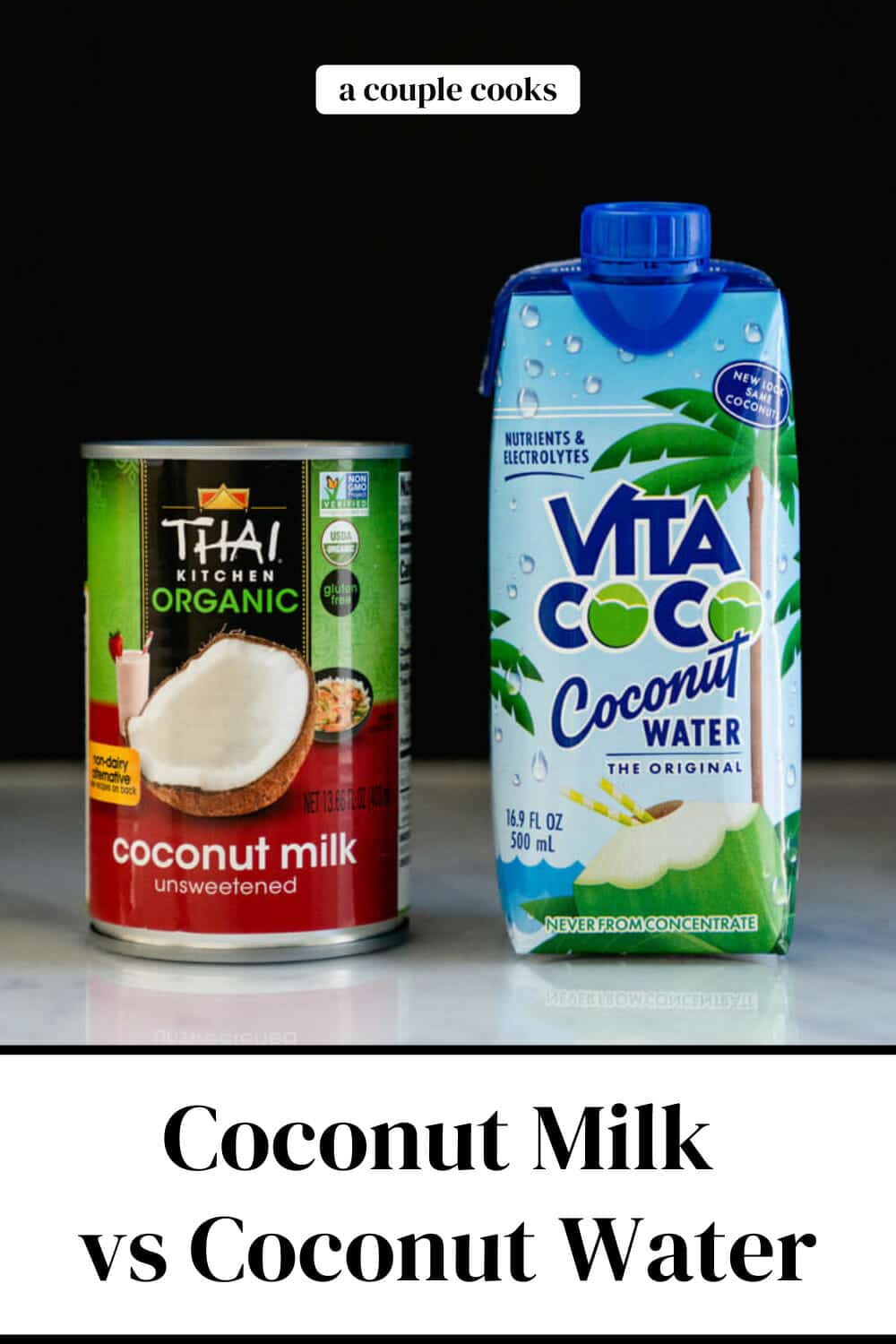 Coconut Milk vs Coconut Water A Breakdown! A Couple Cooks
