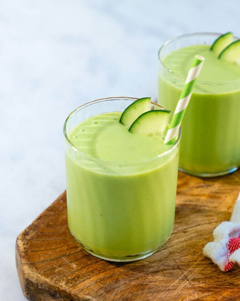 Easy Cucumber Smoothie A Couple Cooks