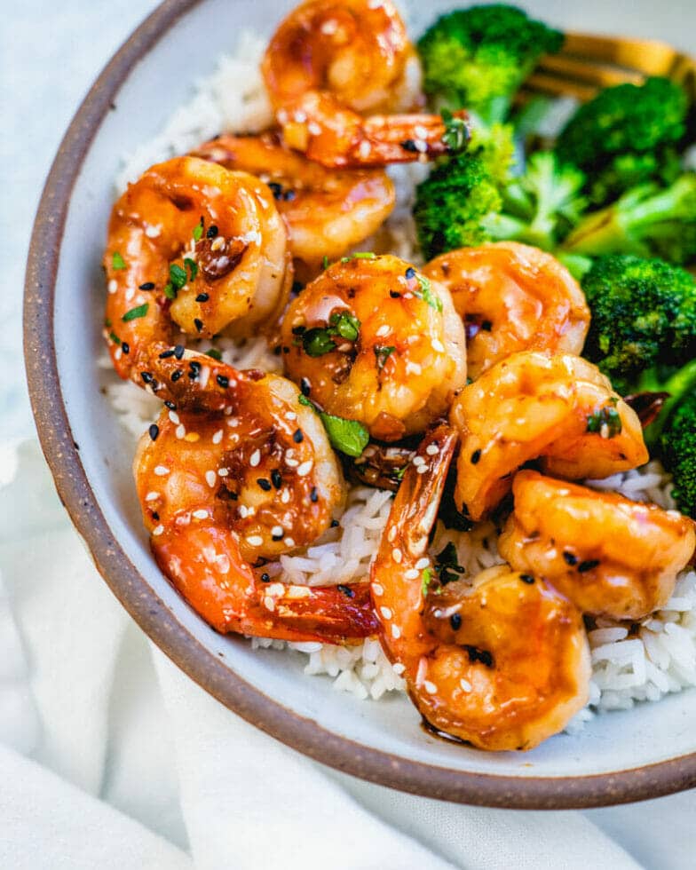 Honey Garlic Shrimp (10 Minutes!) A Couple Cooks