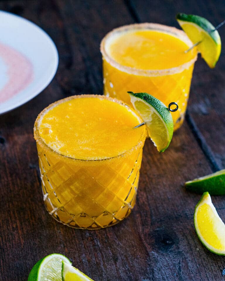 Easy Mango Margarita – A Couple Cooks