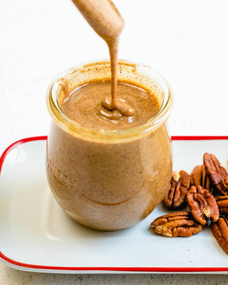 Easy Pecan Butter - A Couple Cooks.