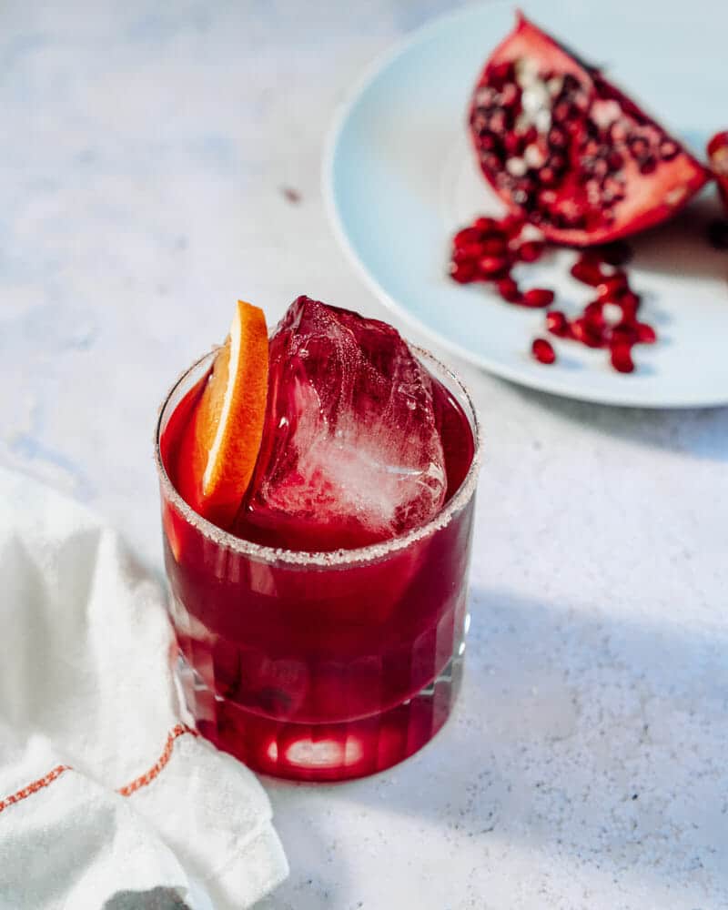 Spiced Pomegranate Pitcher Cocktails