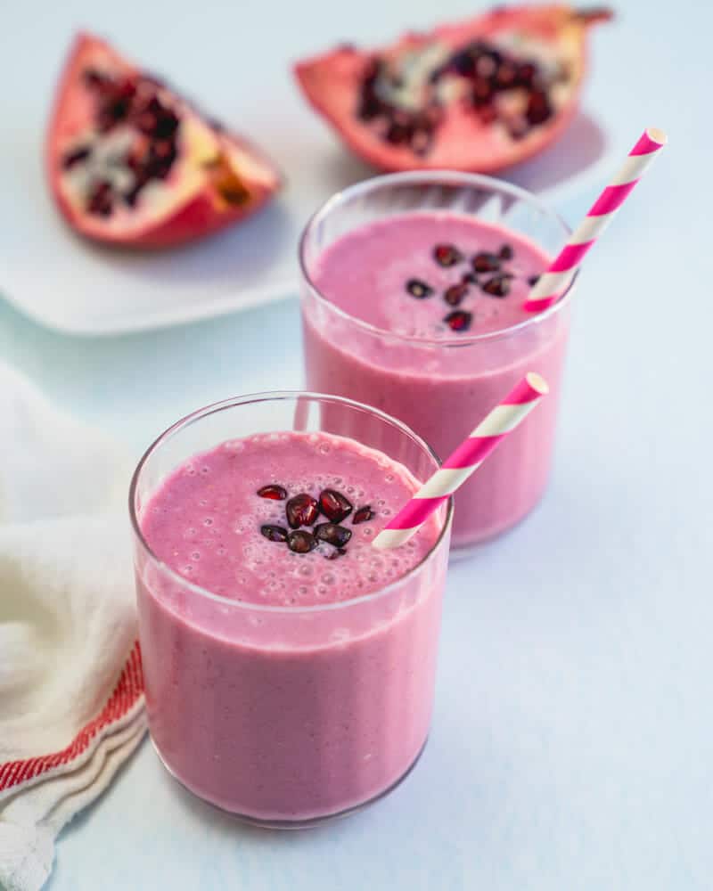 Pomegranate smoothie