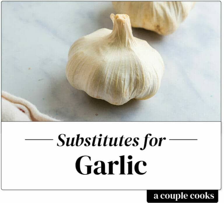 Best Garlic Substitute A Couple Cooks