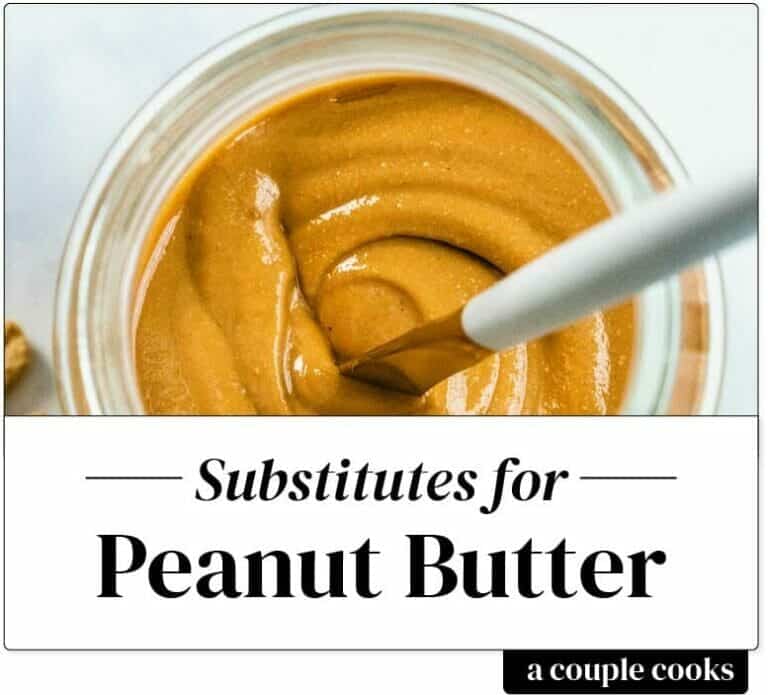 Best Peanut Butter Substitute A Couple Cooks