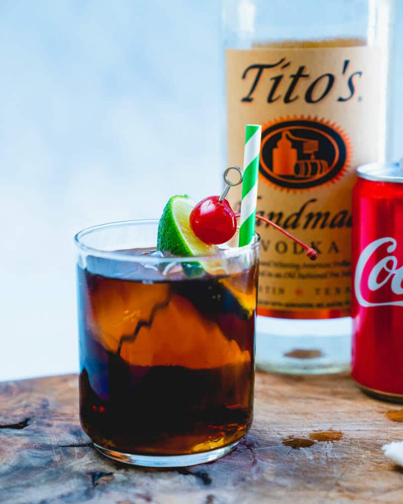 Mixy's Rum and Coke Drink Recipe