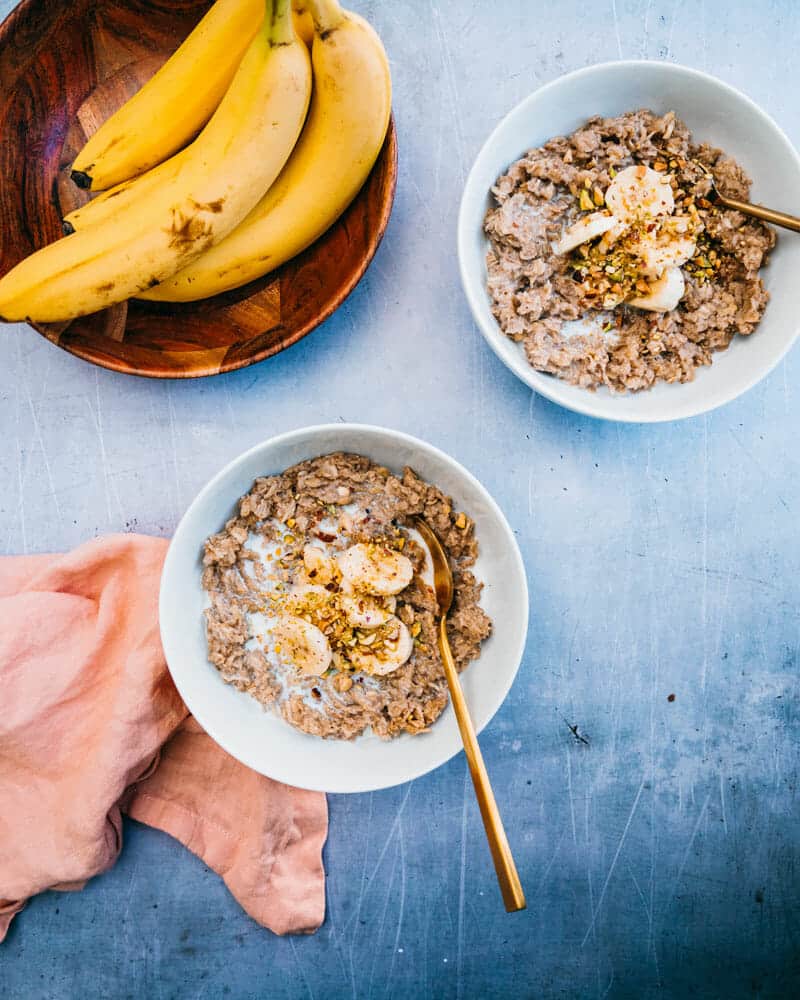 Easy Banana Oatmeal – A Couple Cooks