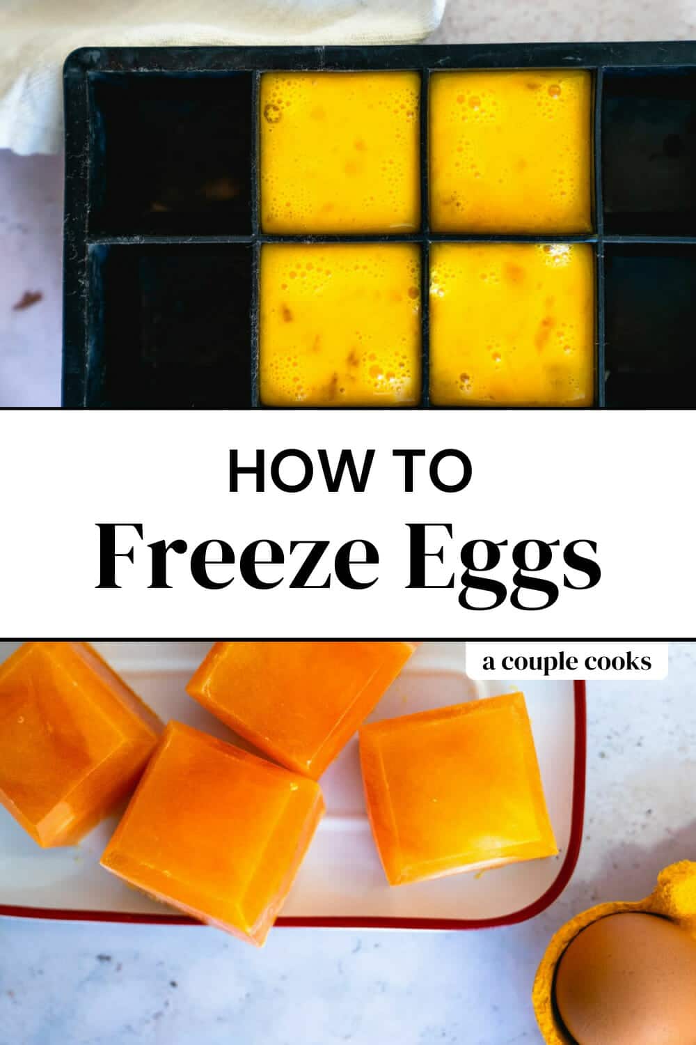 Can You Freeze Eggs? A Couple Cooks