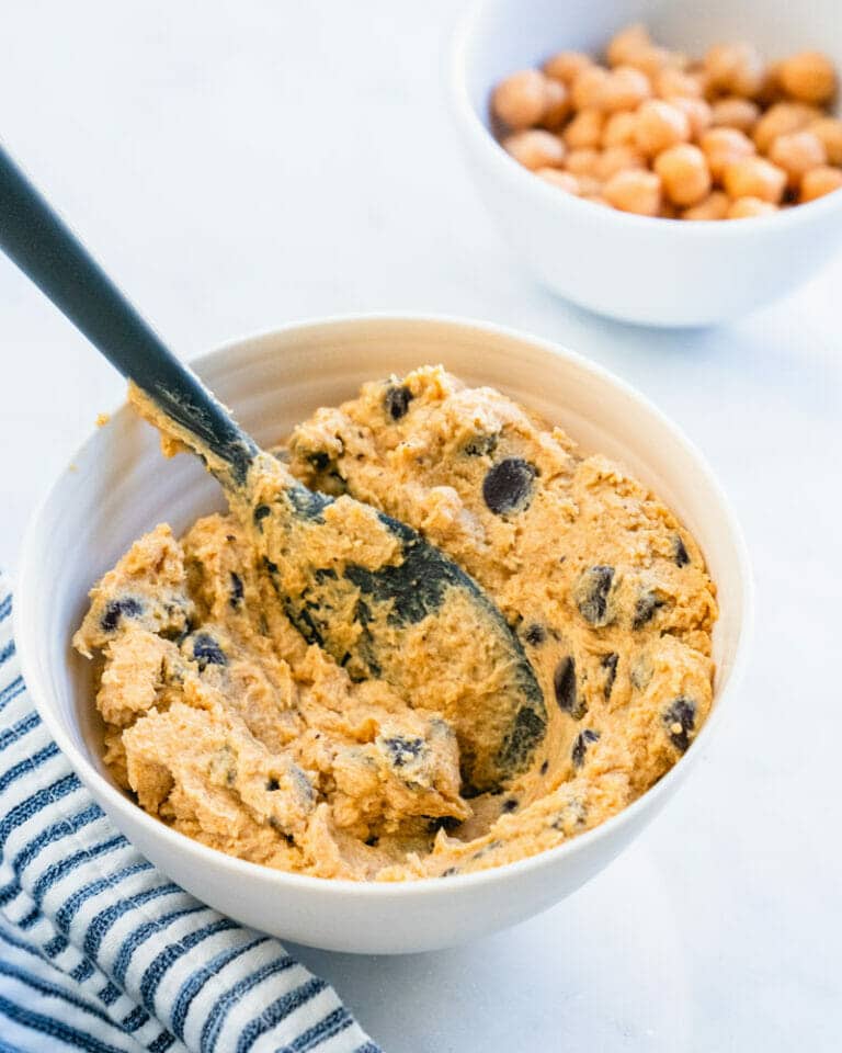 Chickpea Cookie Dough (That Actually Tastes Good) A Couple Cooks