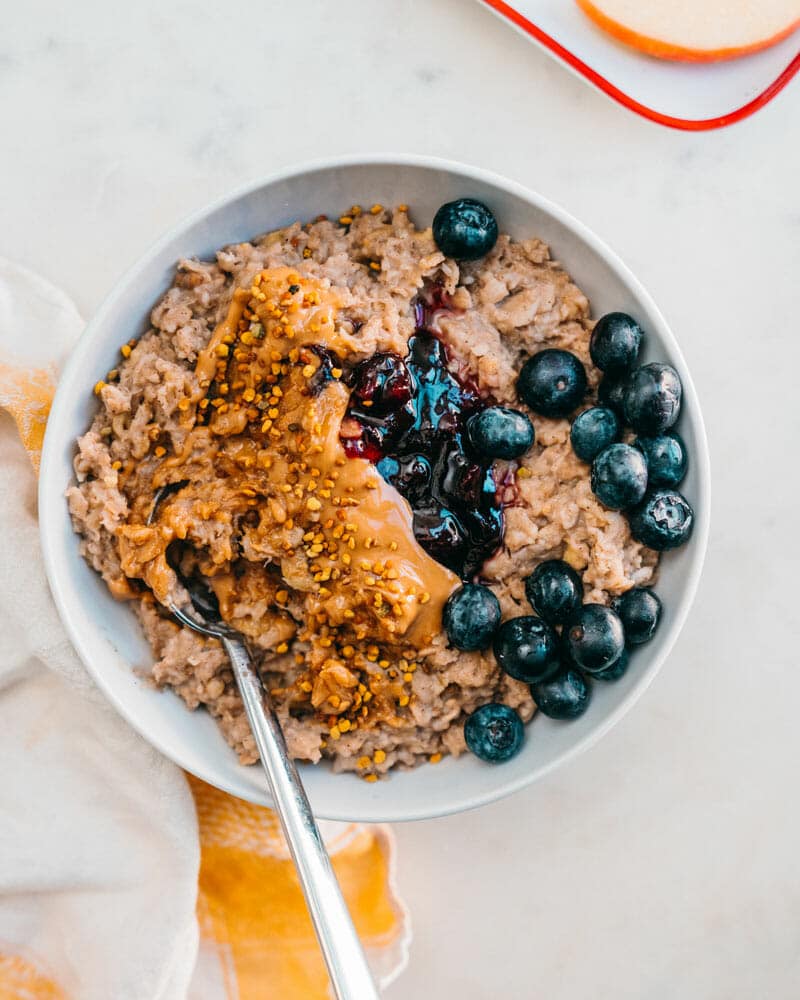 Peanut butter oatmeal