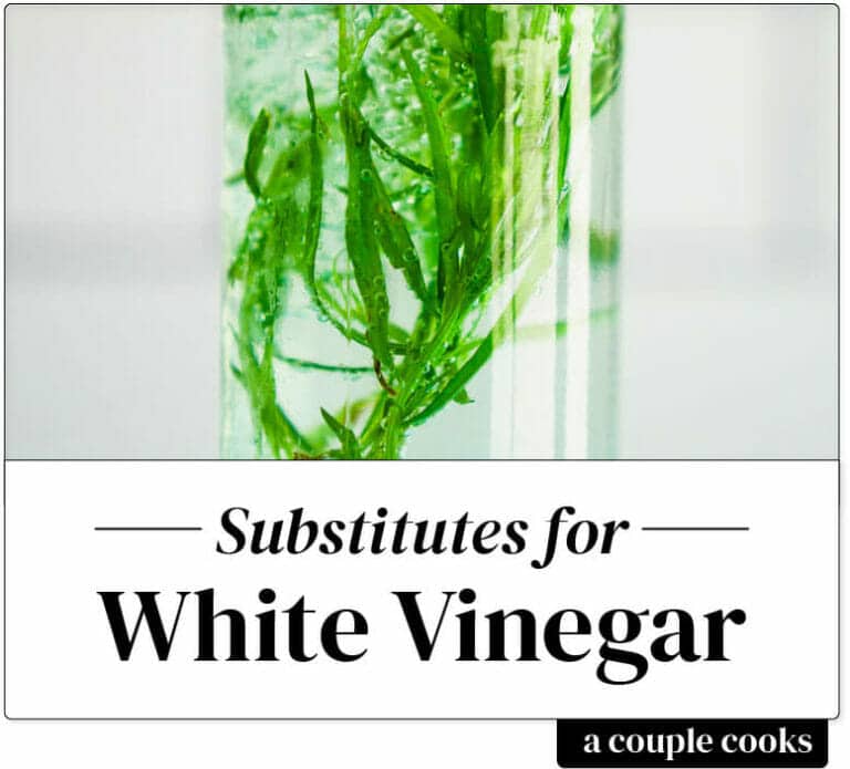 Best White Vinegar Substitute A Couple Cooks