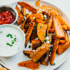 Sweet Potato Wedges (Perfectly Roasted!)-image