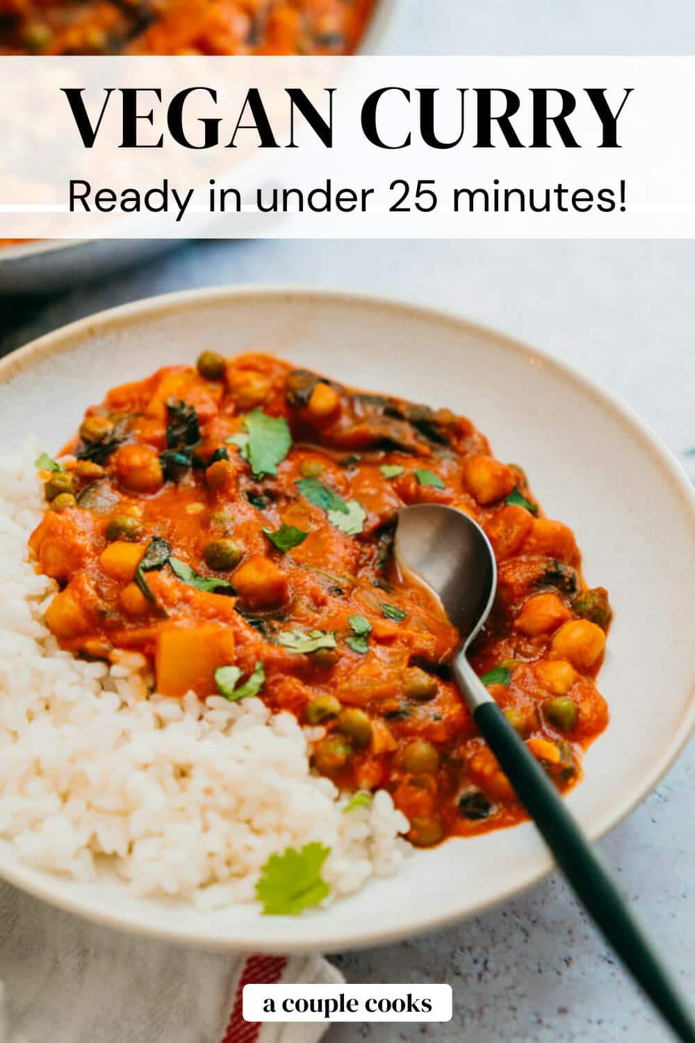 Quick Vegan Curry – A Couple Cooks