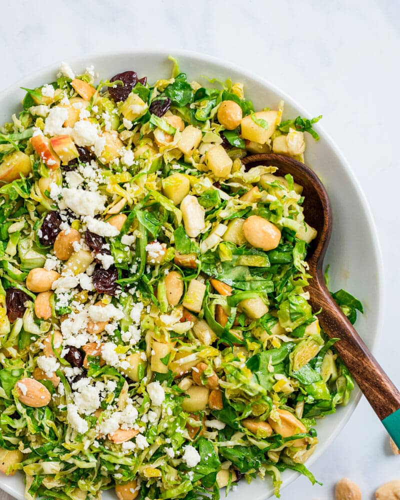 Brussels sprout salad