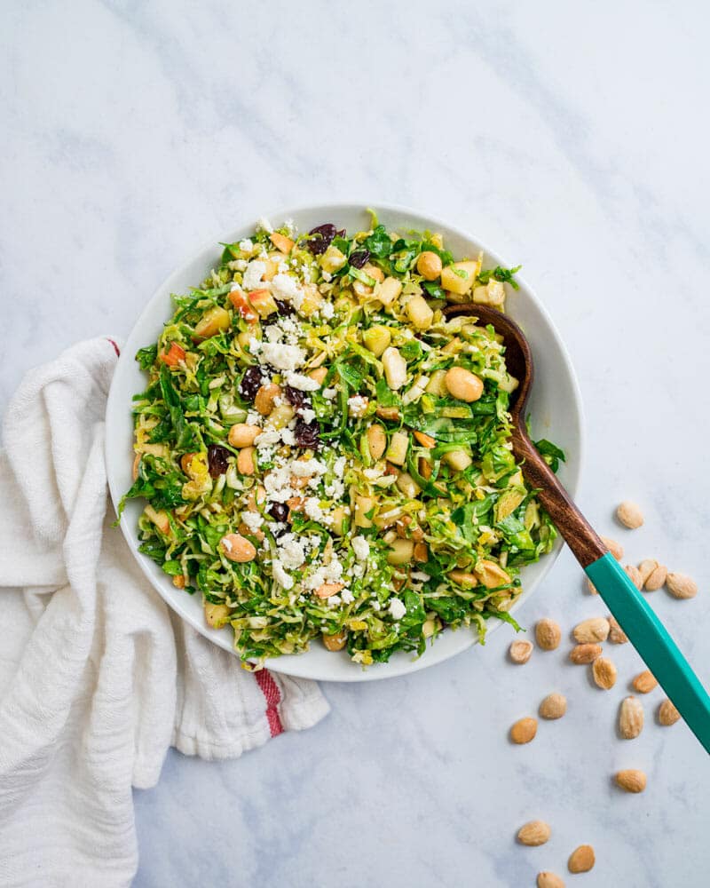 Brussels sprout salad