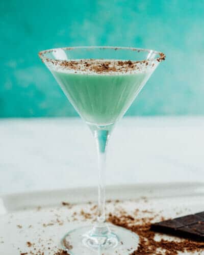 The Grasshopper Drink Classic Cocktail A Couple Cooks
