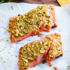 Pistachio Crusted Salmon-image