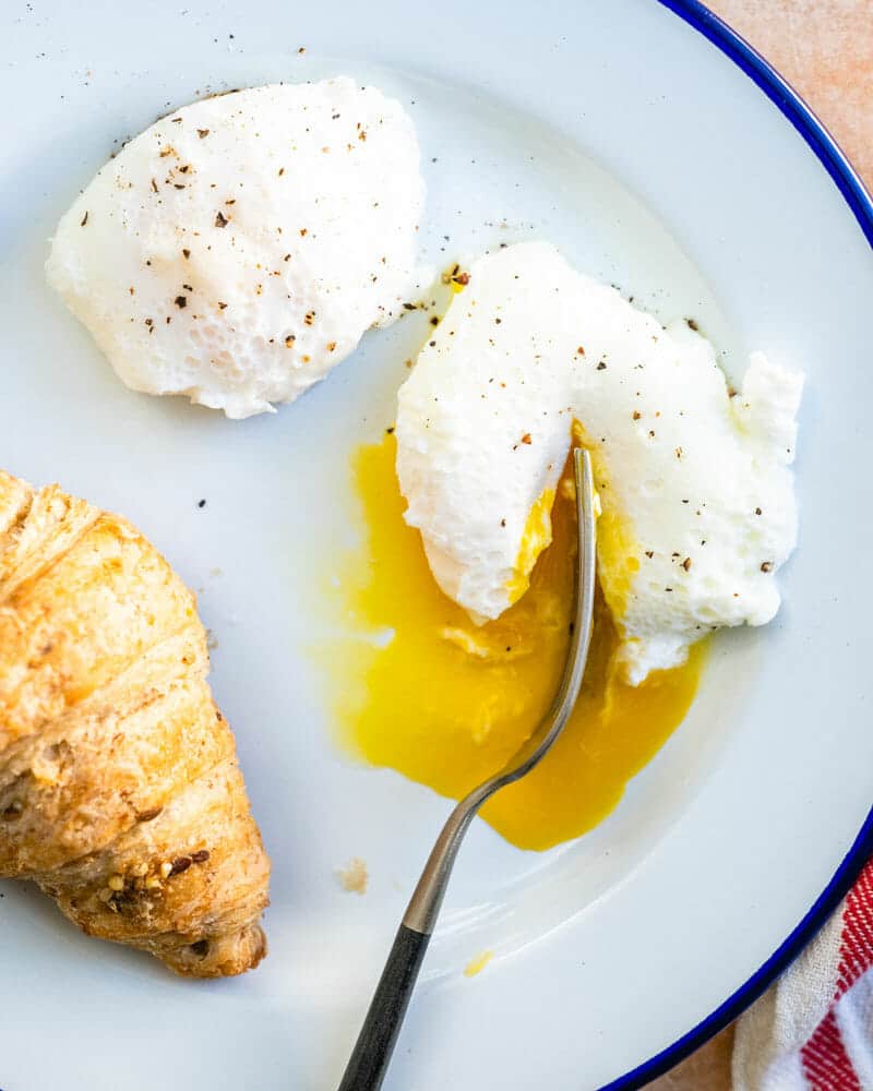 Poached eggs