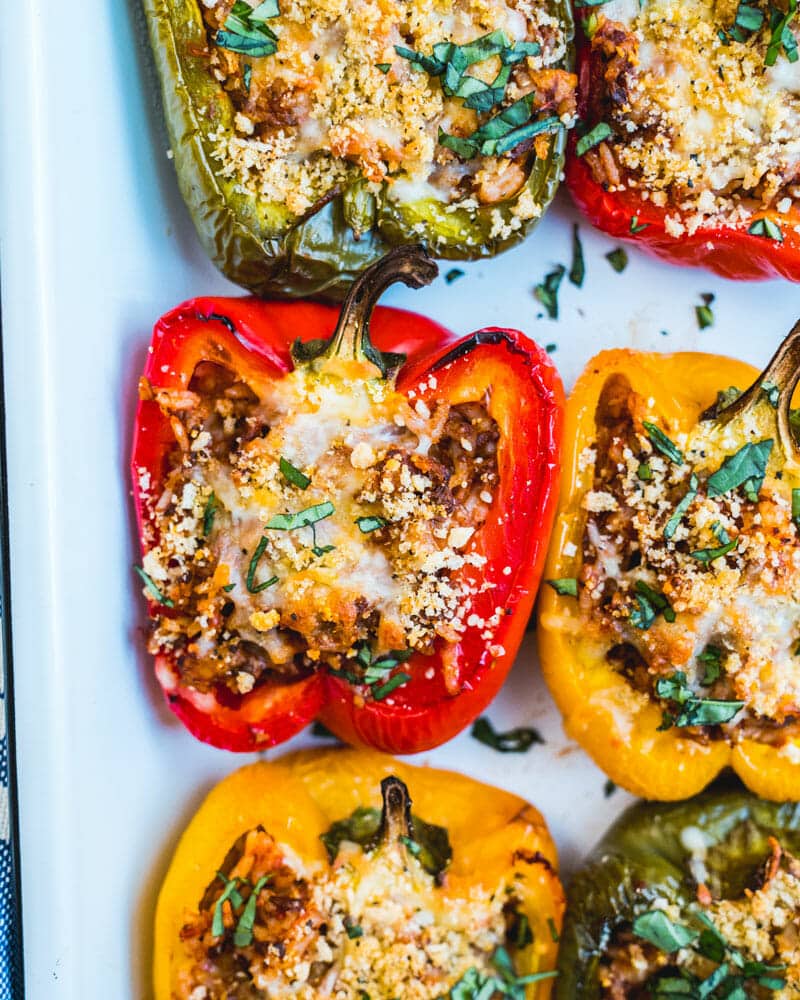 What to serve with stuffed peppers 