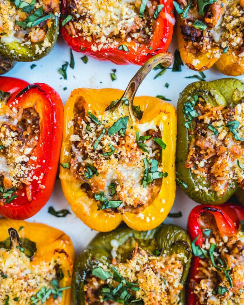 Classic Stuffed Peppers A Couple Cooks