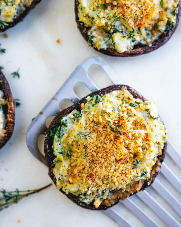 Stuffed Portobello Mushrooms (Best Ever!) A Couple Cooks