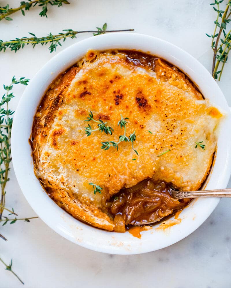 Vegetarian French Onion Soup