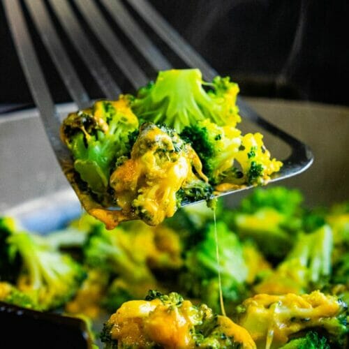 Quick Broccoli and Cheese (10 Minutes!) A Couple Cooks