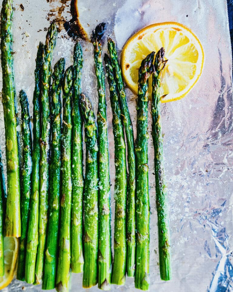 Lemony Broiled Asparagus (Fast & Easy!) A Couple Cooks