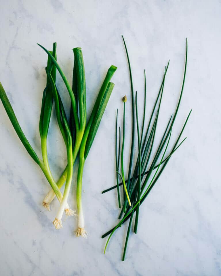 Chives vs Green Onions A Breakdown! A Couple Cooks