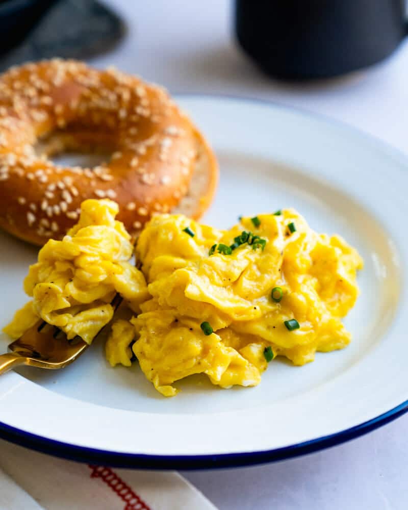 The Secret to Making Fluffy Scrambled Eggs