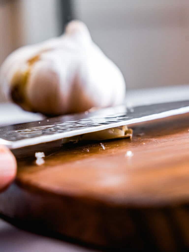 How to Crush Garlic A Couple Cooks
