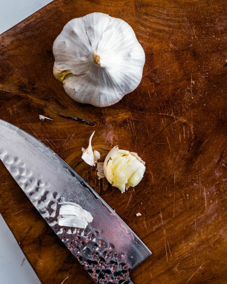 How to Crush Garlic A Couple Cooks