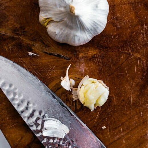 How to Crush Garlic A Couple Cooks