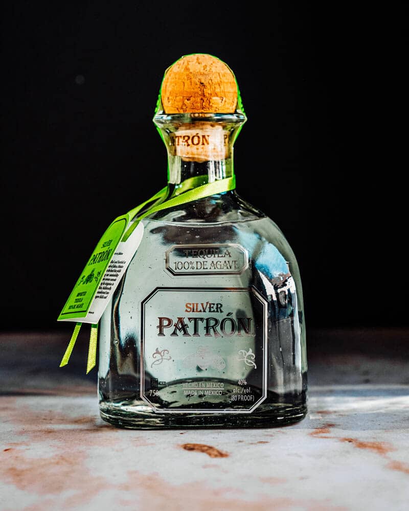 Patron silver tequila