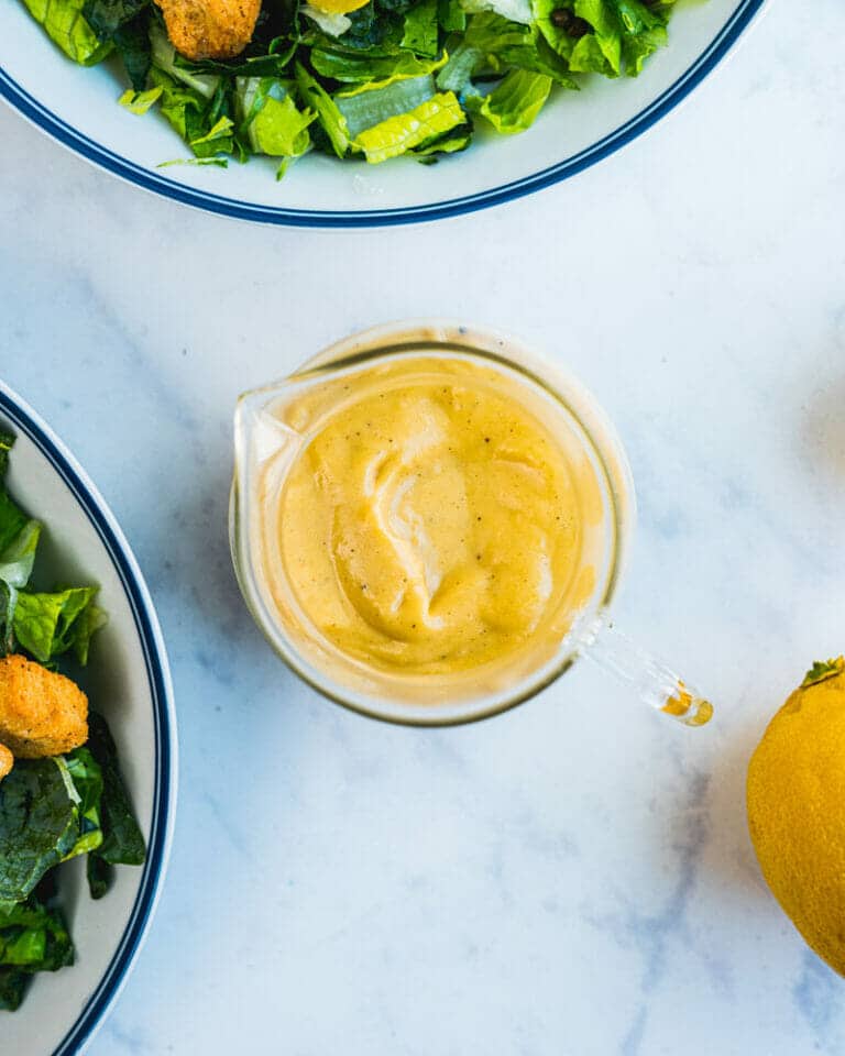 Vegan Caesar Dressing (in 5 Minutes!) A Couple Cooks