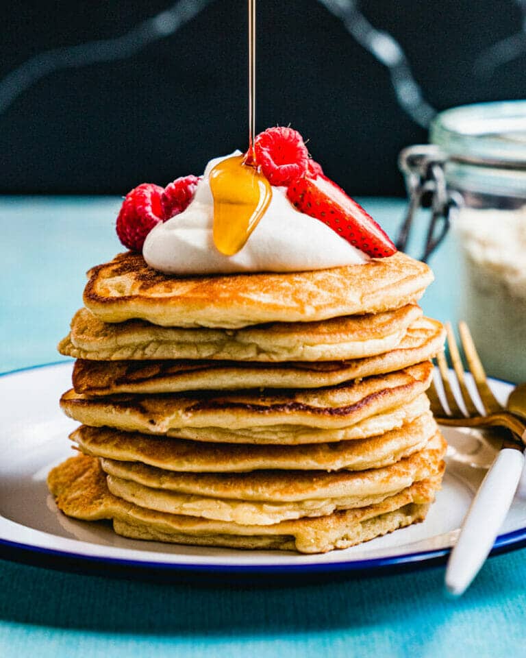 Fluffy Almond Flour Pancakes