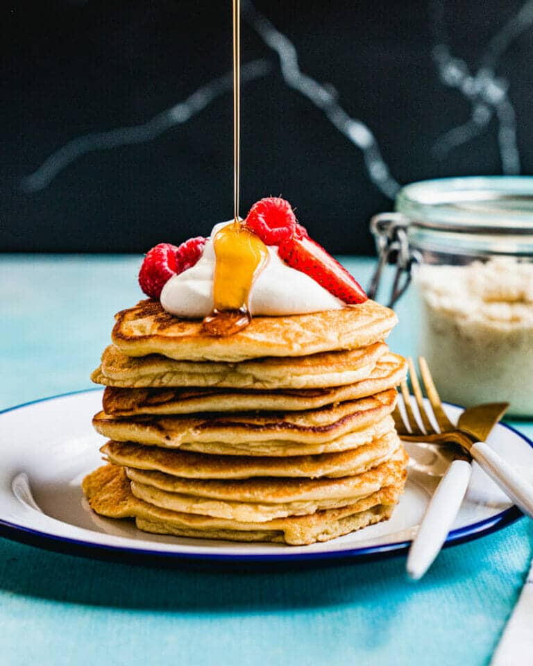 Fluffy Almond Flour Pancakes