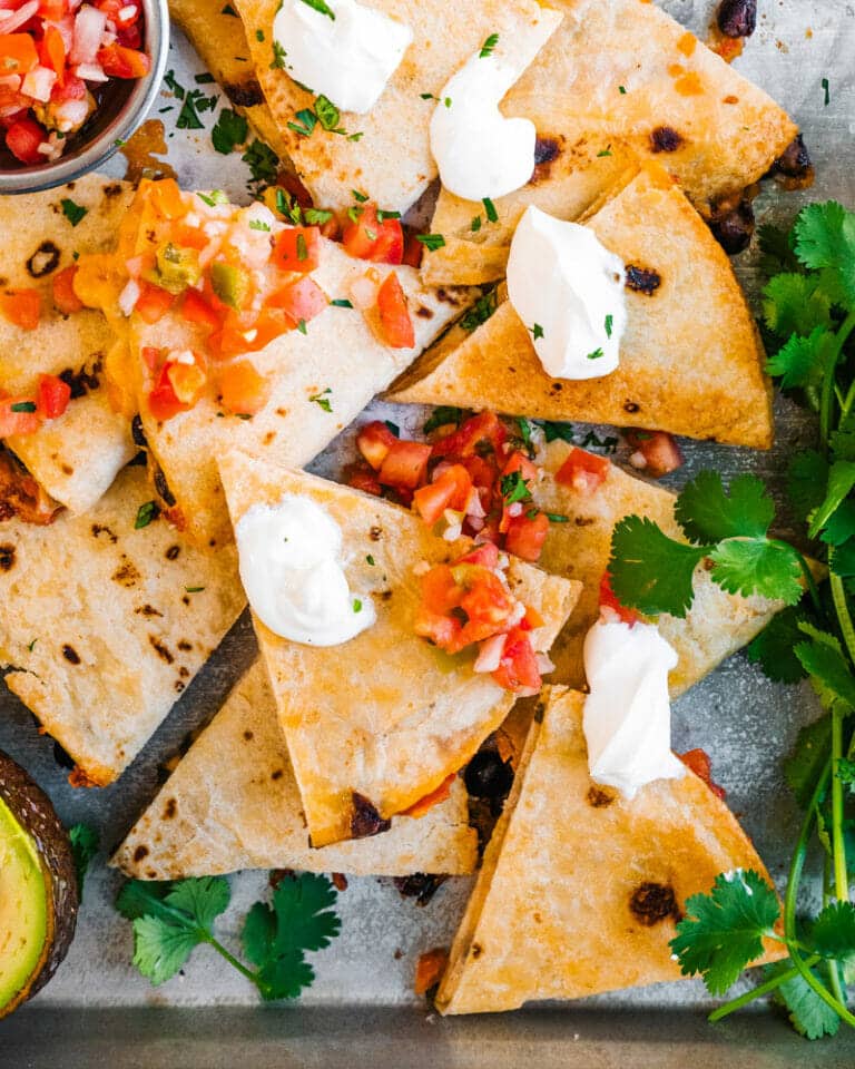 Quesadillas in the Oven! A Couple Cooks