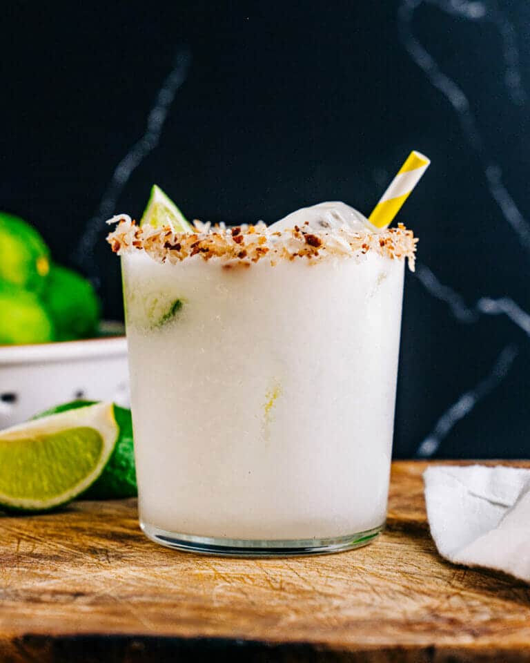 Creamy Coconut Margarita A Couple Cooks