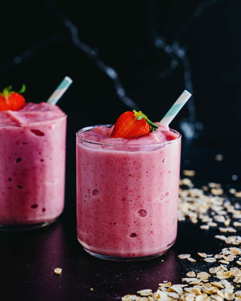 Oat Milk Smoothie (With Any Fruit!) A Couple Cooks