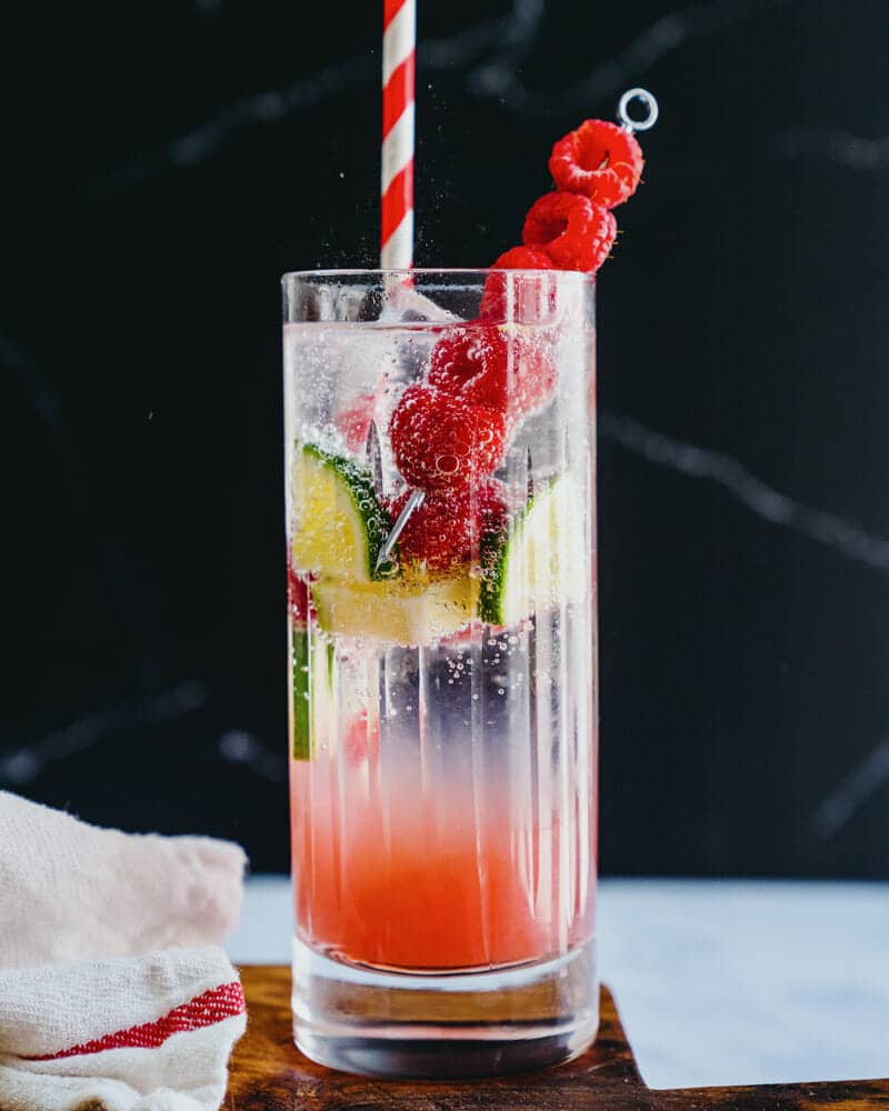 Raspberry Lime Rickey