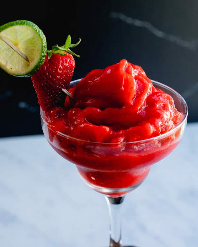 Virgin Strawberry Daiquiri A Couple Cooks