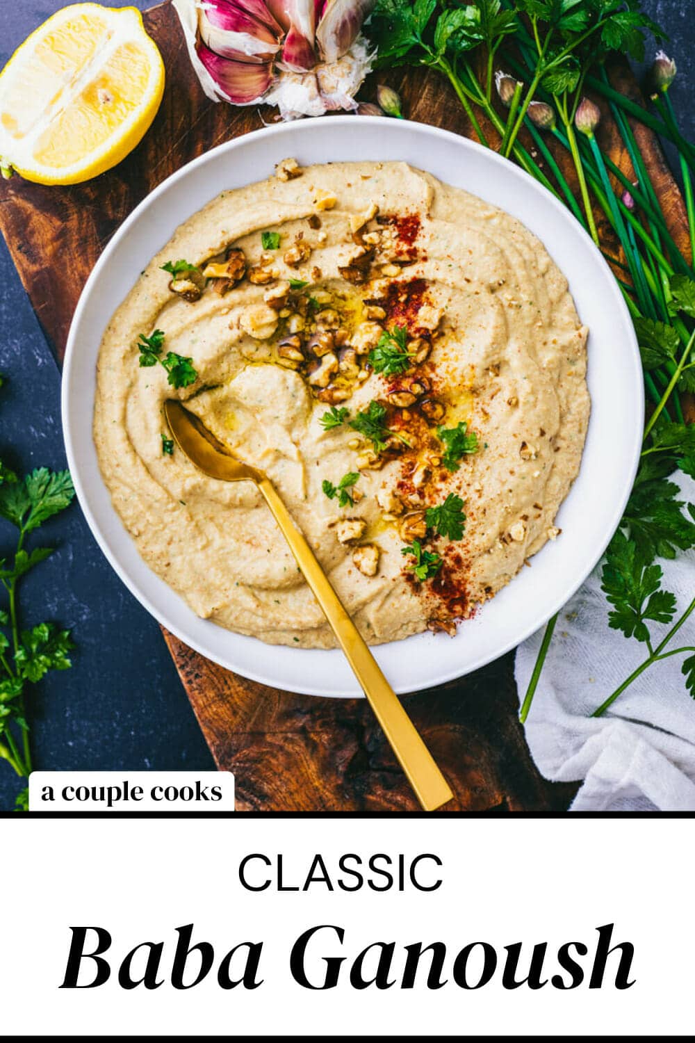 Classic Baba Ganoush – A Couple Cooks