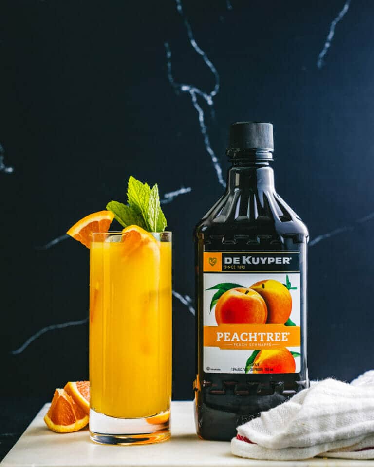 Fuzzy Navel (Best Classic Recipe!) A Couple Cooks