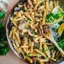 Mushroom Pasta with Parmesan-image