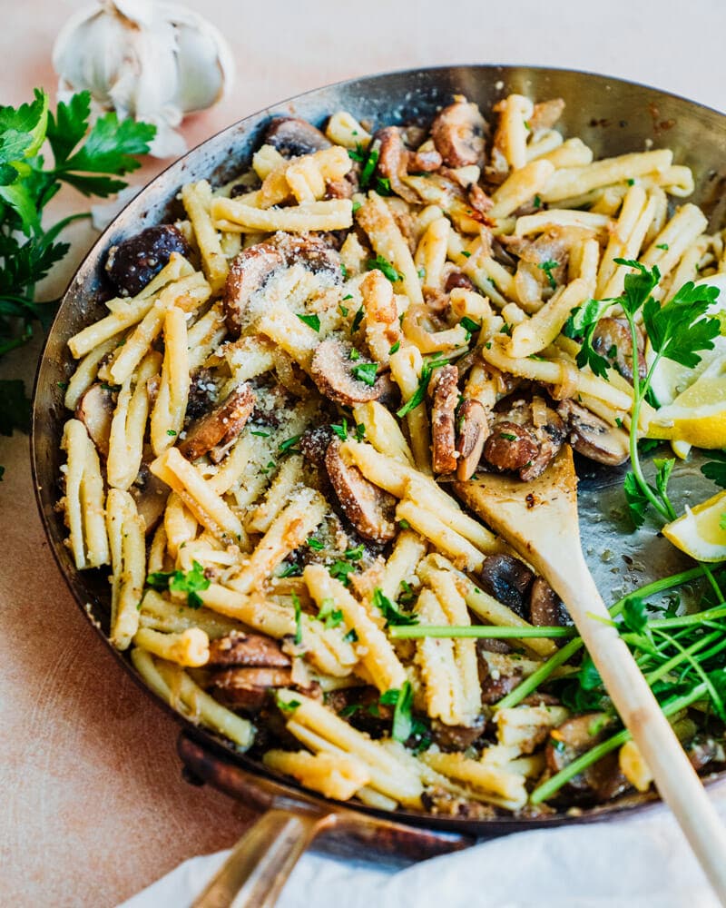 Mushroom pasta