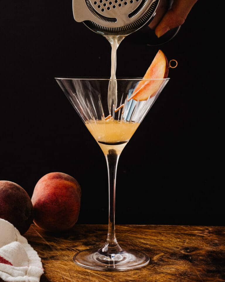 Perfect Peach Martini A Couple Cooks