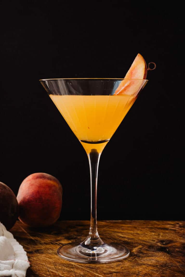 Perfect Peach Martini A Couple Cooks