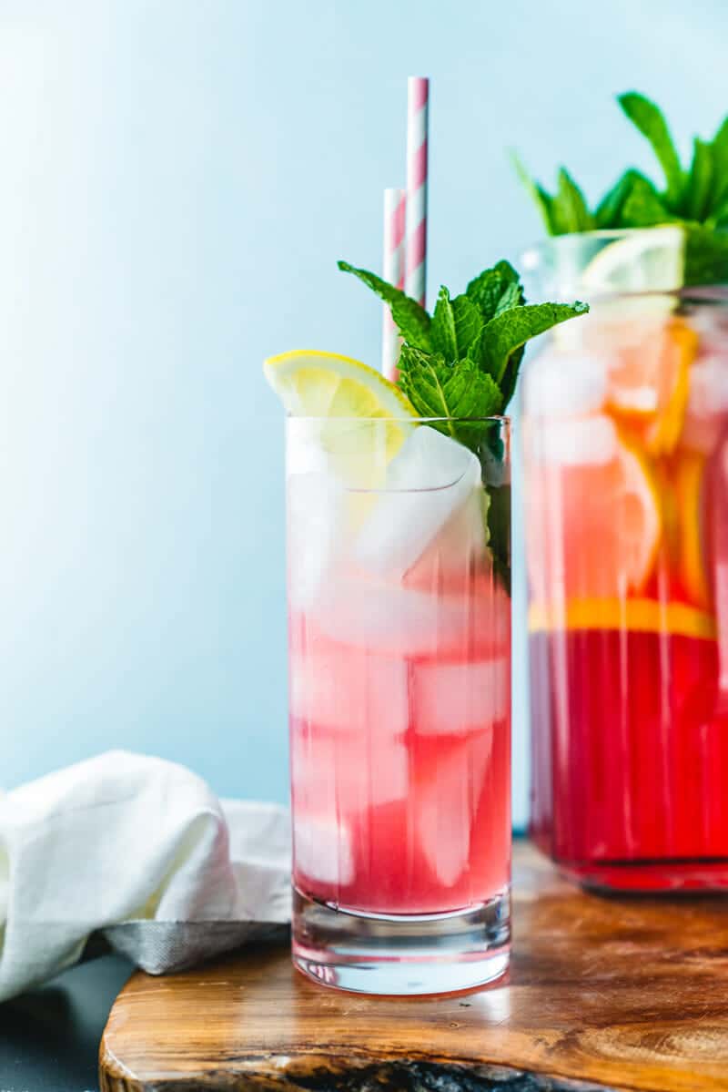 Fresh Pink Lemonade – A Couple Cooks